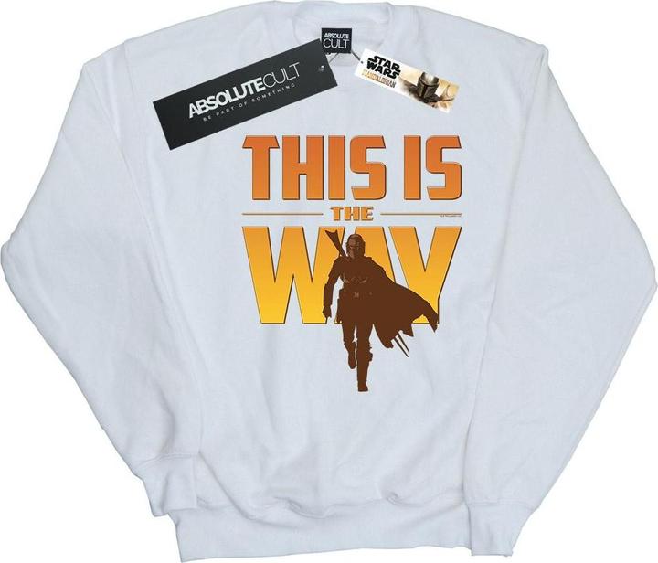 Actual product image Star Wars Mens The Mandalorian This Is The Way Sweatshirt (XL)