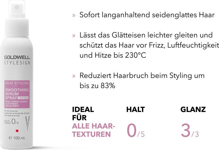 Immagine prodotto Goldwell StyleSign Heat Styling Siero Spray Levigante (100 ml)