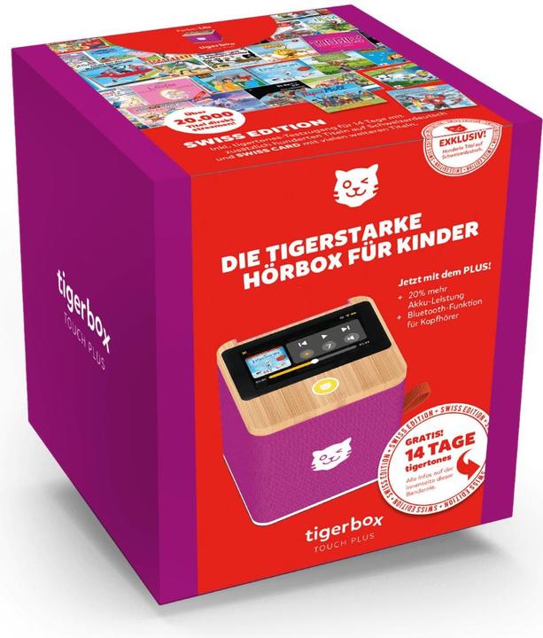 Actual product image Tigermedia Tigerbox Touch Plus - Swiss-Edition (German, Swiss German)