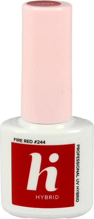 Immagine prodotto Hi Lacquer #244 Rosso Fuoco 5ml (Rosso fiamma, Vernice UV gel)