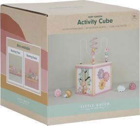 Produktbild Little Dutch Aktivitätenwürfel Fairy Garden mit Motorikschleife