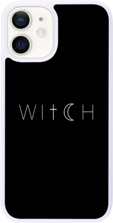 Image du produit PhoneLook Coque Silicone rigide blanc Halloween 22 witch word (Apple iPhone 12 mini)