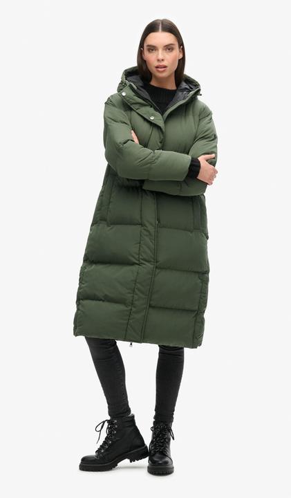 Produktbild Superdry STUDIOS LONGLINE DUVET COAT Dames Jas - Maat 12 (12)