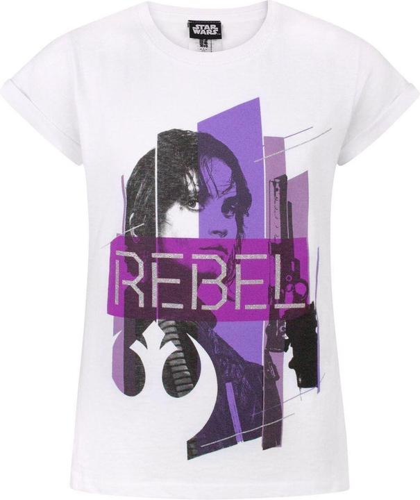 Actual product image Star Wars Childrens/Kids Jyn Erso Short-Sleeved T-Shirt (128)
