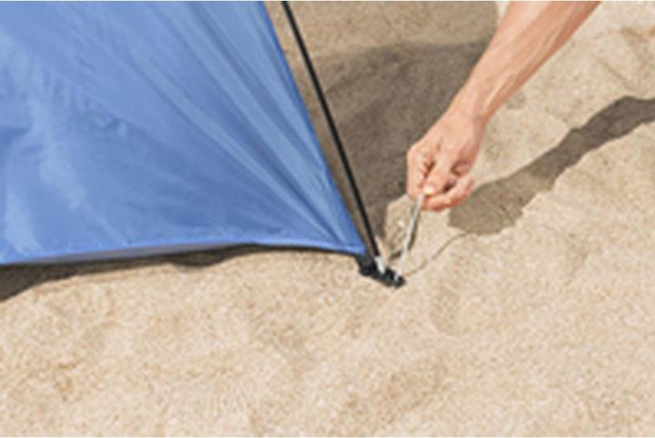Actual product image Bestway Beach Ground 2 (beach tent, 1.11 kg, 2 persons)