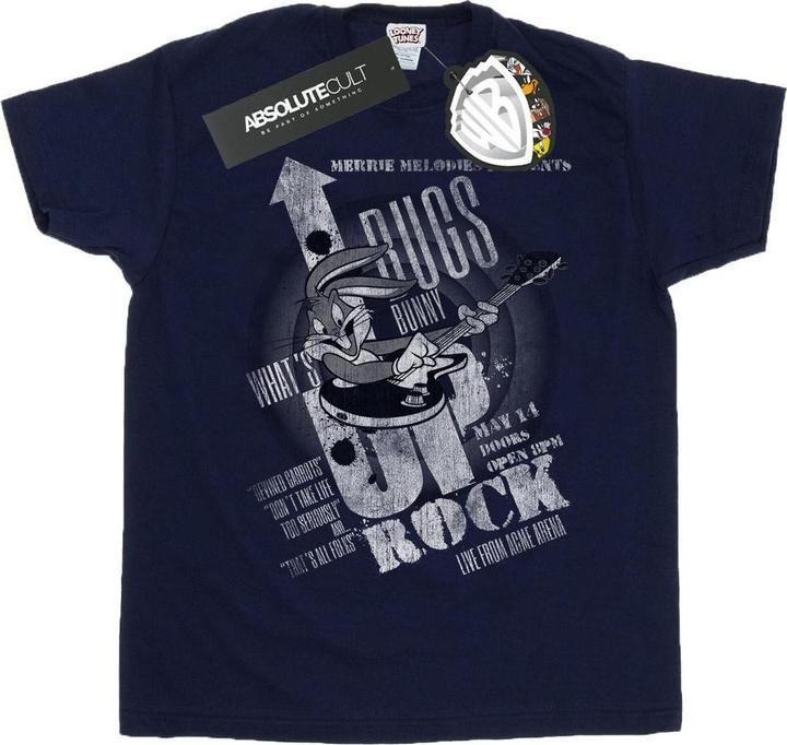 Immagine prodotto Looney Tunes Bugs Bunny What's Up Rock Maglietta Uomo (L)