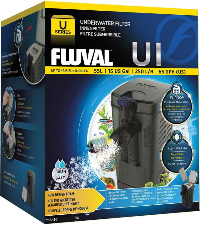 Image du produit Fluval U1 (55 l, Filtres internes, Eau douce, Eau salée)