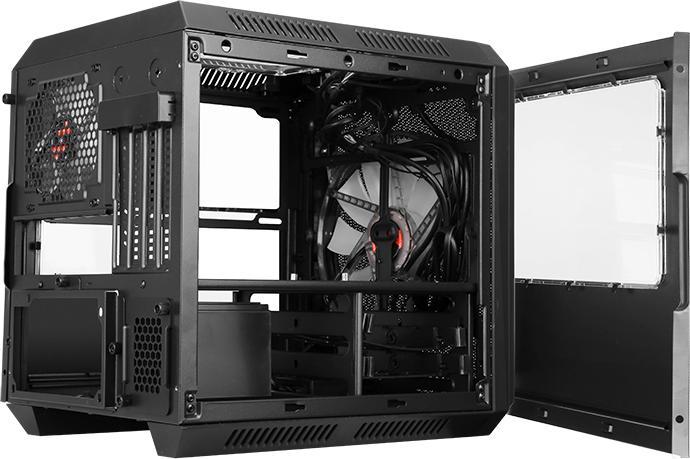 Immagine prodotto Itek Boitier Cube Micro ATX QBO 8 Evo RGB avec fenêtre (Noir) (mATX, Mini-ATX)