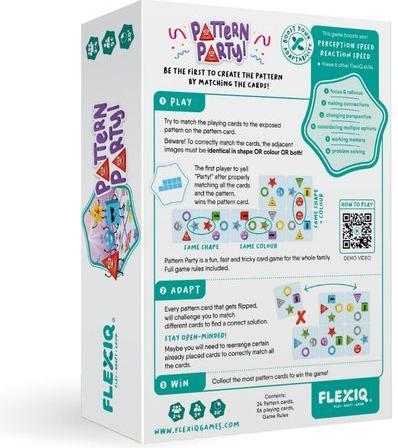 Actual product image FlexiQ boardgame Pattern Party!