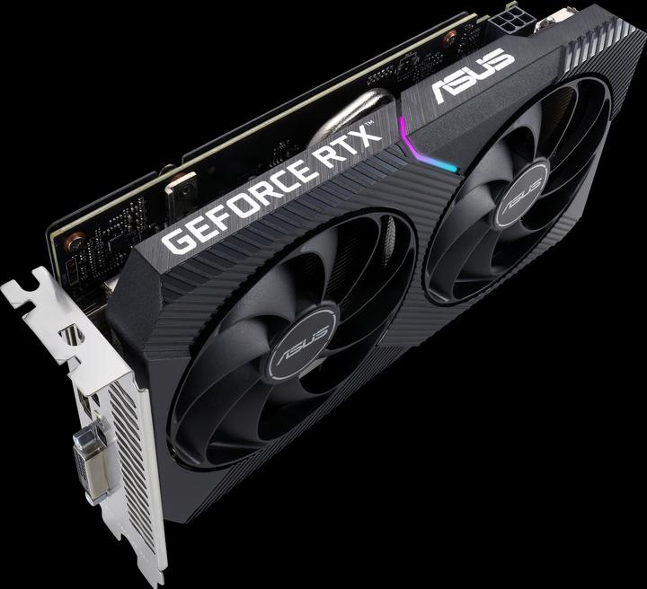 Immagine prodotto ASUS DUAL-RTX3050-O8G-V2,HDMI,DP,Attivo (8 GB)
