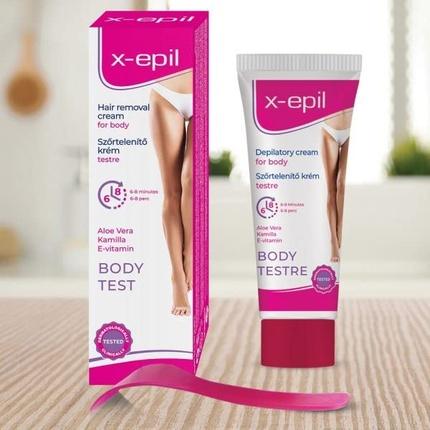 Image du produit X-epil Hair Removal Cream 75ml - Non-Burning Gentle Hair Remover for Sensitive Skin (75 ml)
