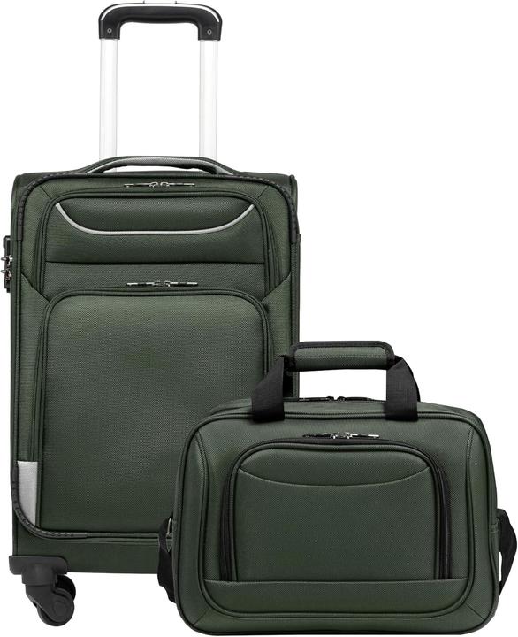 Coolife 2-teiliges Handgepäck-Set (Handgepäck (bis 50l))