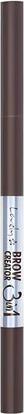 Produktbild Lovely Brows Creator Pencil 3in1 crayon ink and powder eyebrow styling 02