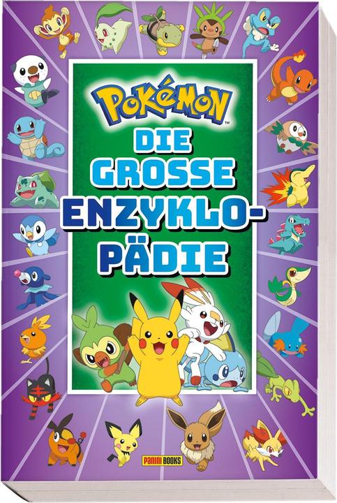 Actual product image Panini Pokémon: Die grosse Enzyklopädie (German, Scholastic, 2022)