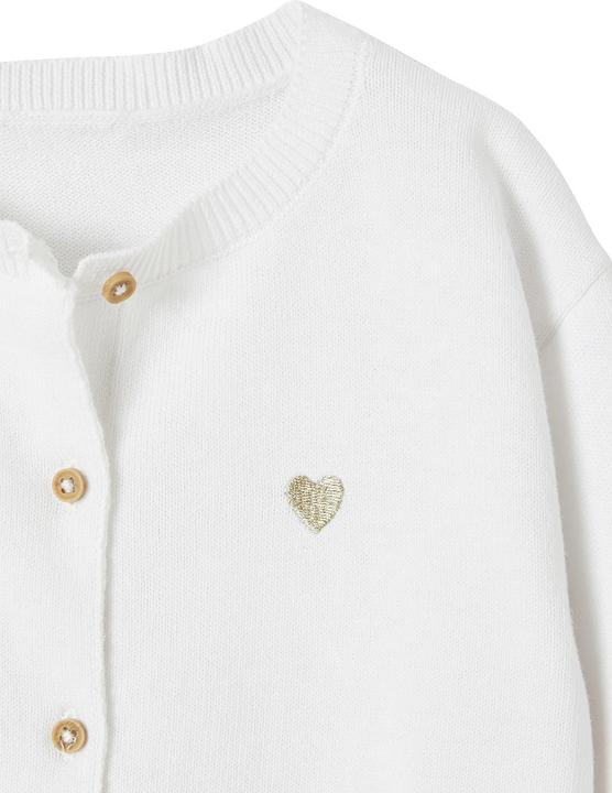 Produktbild Vertbaudet Baby Cardigan mit Herzstickerei BASIC OEKO-TEX® (86)