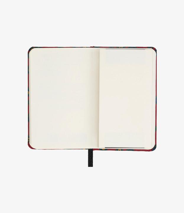 Immagine prodotto Moleskine Quaderno in seta, XS, bianco, copertina rigida, Bordeaux (Nessuna, Copertina rigida)