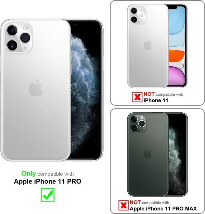 Immagine prodotto Cadorabo Copertura della cassa del silicone liquido TPU (Apple iPhone 11 Pro)