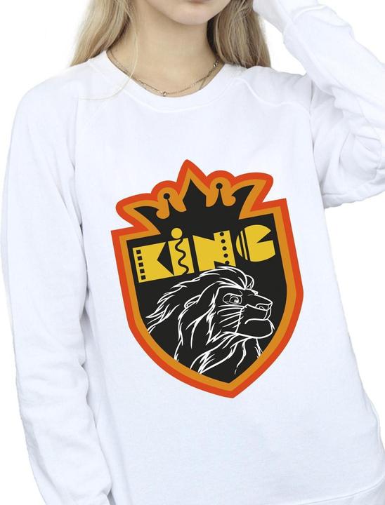 Actual product image Disney Womens/Ladies The Lion King Crest Sweatshirt (XL)