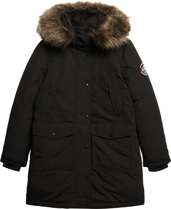 Actual product image Superdry EVEREST FAUX FUR PARKA JACKET Dames Jas - Maat M (12)