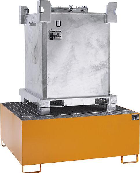 Produktbild kaiserkraft Stahl-Auffangwanne für Tankcontainer (1000 l)