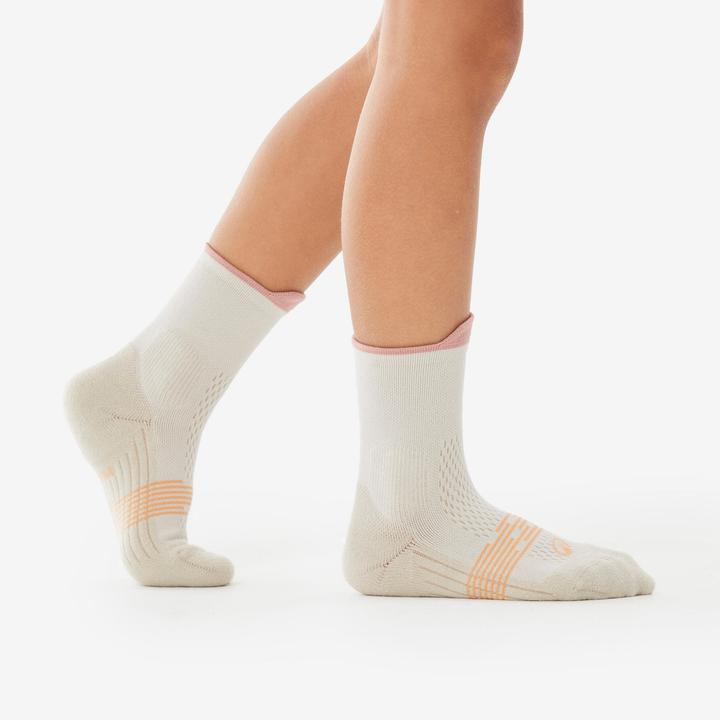 Produktbild Quechua Wandersocken Kinder halbhoch - Hike 500 rosa (27, 30)