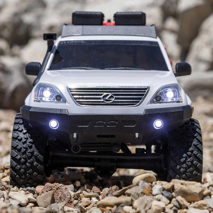 Produktbild Axial Scale Crawler SCX24 Lexus GX470, Weiss RTR 1:24 (RTR Ready-to-Run)