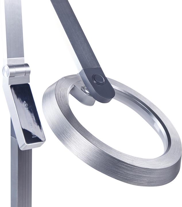 Image du produit Beliani Lampadaire Argent LED CARINA (660 lm)