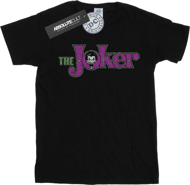 Image du produit - T-shirt THE JOKER CRACKLE LOGO - Fille (128)