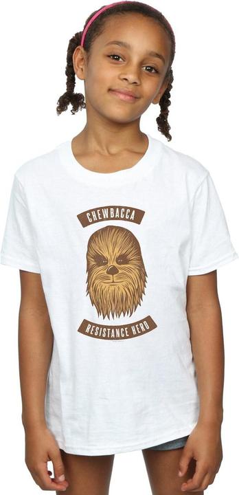Produktbild Star Wars The Rise Of Skywalker Chewbacca Resistance Hero TShirt Mädchen (152, 158)
