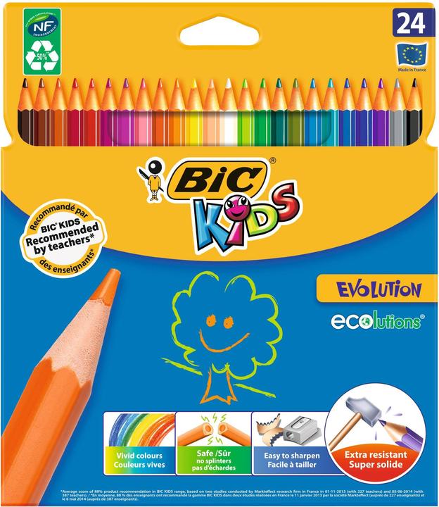 Actual product image Bic Kids Evolution (Sorted, 24 x)
