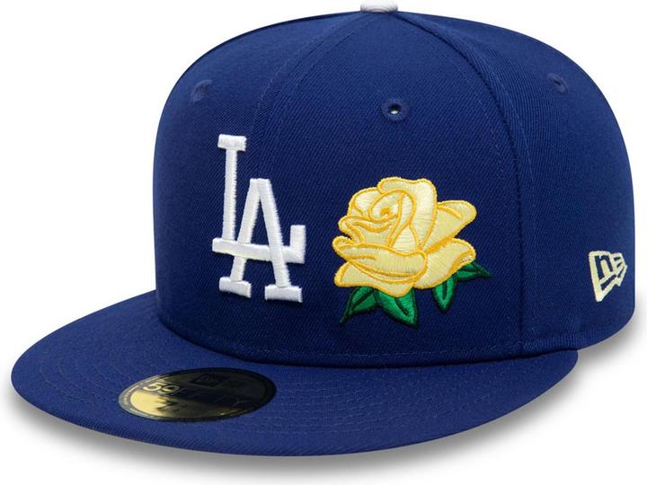 Actual product image New Era 59Fifty Cap - ROSE Los Angeles Dodgers royal - 6 7/8 (6 7/8)