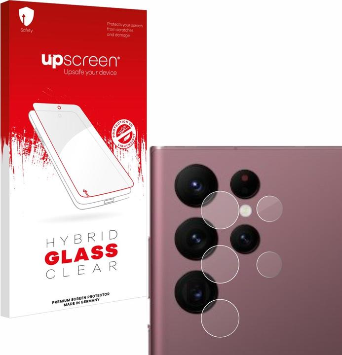 Image du produit upscreen Scratch Shield Verre (1 pièce(s), Samsung Galaxy S22 Ultra (5G))