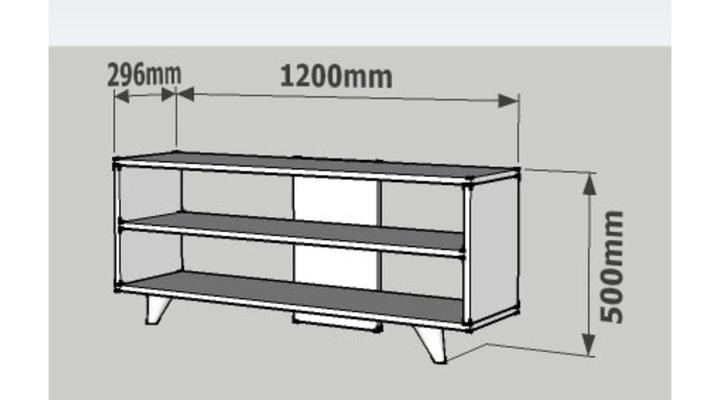 Produktbild Hanah Home Bjorn (120 x 50 x 29.5 cm)