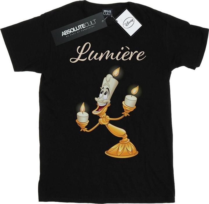 Immagine prodotto Disney Beauty And The Beast Be Our Guest Maglietta Ampia Donna (XL)