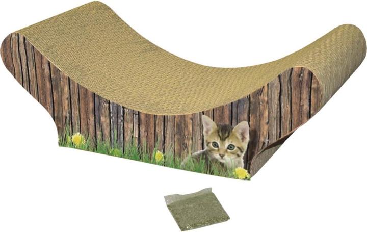 Produktbild Nobby Kratzbrett aus Karton Wave (17 cm, Beige)