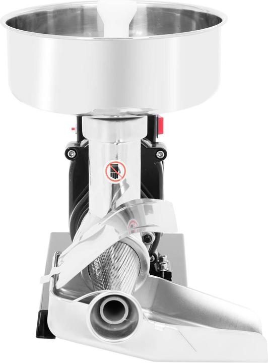 Produktbild Royal Catering Elektrische Tomatenpresse Profientsafter Passiergerät Edelstahl 450 W 80 U/min (EU-Stecker)