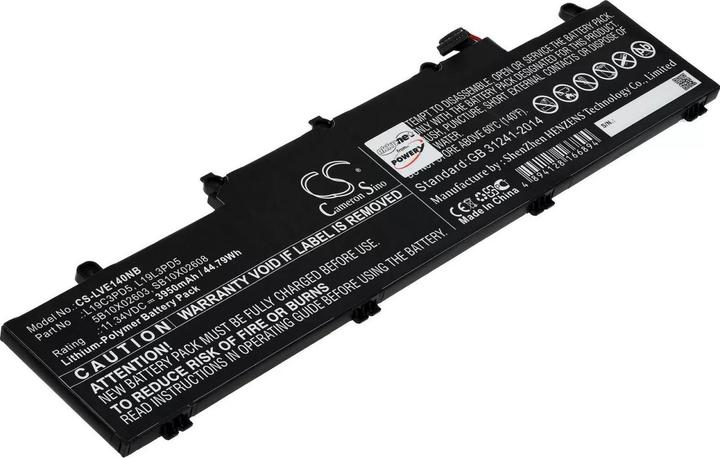 Produktbild AccuCell Akku Lenovo ThinkPad E14 Gen.2, Typ L19L3PD5 (4050 mAh)