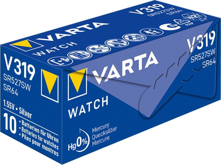 Actual product image Varta V319 (1 pcs., SR64, 21 mAh)