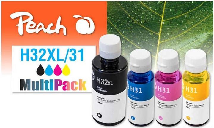 Produktbild Peach Tintenset CISS 32XL/31 Multipack (M, BK, C, Y)
