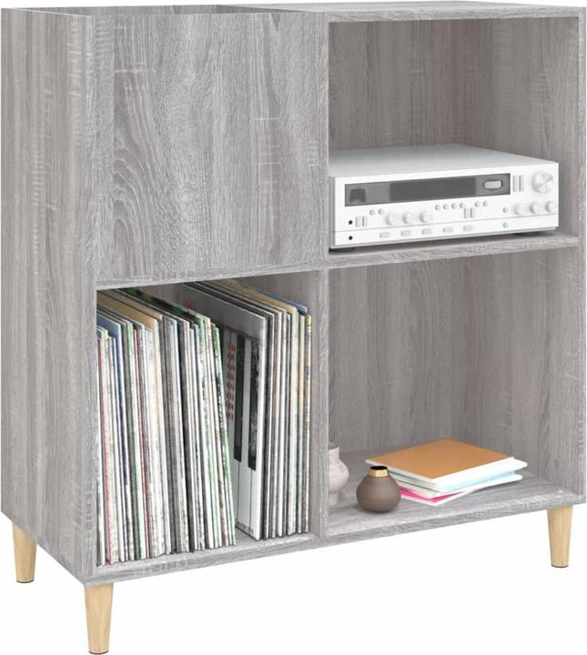 Immagine prodotto VidaXL Plattenschrank Grau Sonoma 84,5x38x89 cm Holzwerkstoff