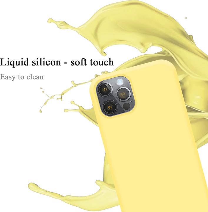 Actual product image Cadorabo TPU Liquid Silicone Case Cover (Apple iPhone 12)