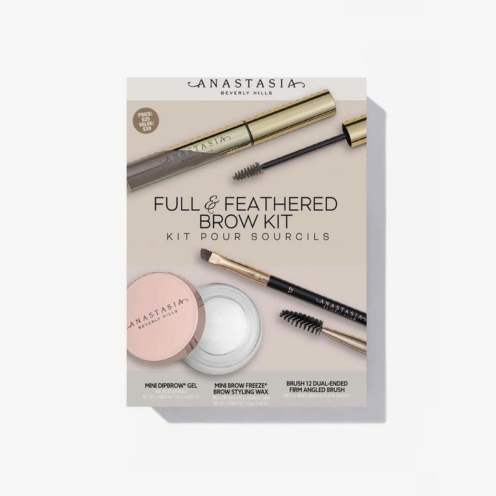 Immagine prodotto Anastasia Beverly Hills Kit sopracciglia piene e piumate - Marrone scuro (Dark Brown)