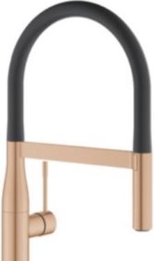 Actual product image Grohe Kitchen mixer with flexible spout Essence warm sunset brushed 30294