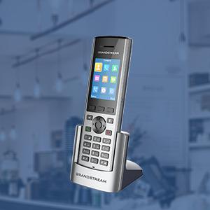 Produktbild Grandstream DP730, DECT, LCD, 10 SIP, 10 Leitungen, Micro-USB, Li-Ion, 168...