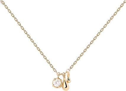 Actual product image Pd Paola PDPAOLA - Elegant gold-plated necklace Water Essentials CO01-602-U (chain. pendant)