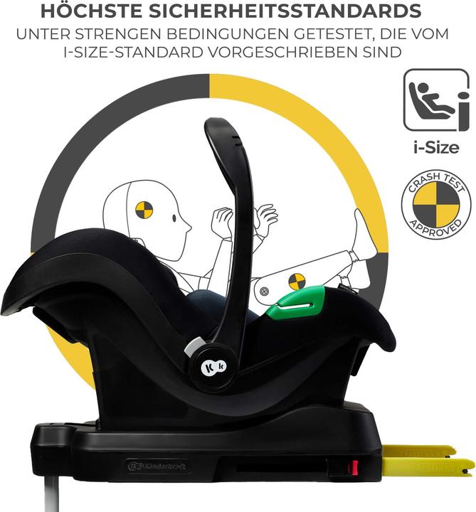 Immagine prodotto KinderKraft Visone Pro + Base Visone FX (Reboarder, ECE R129/i-Size Standard)