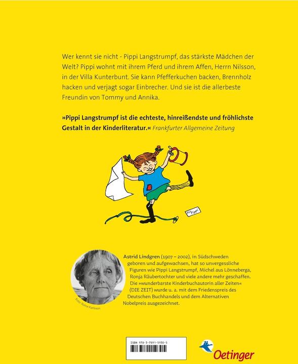 Actual product image Kennst du Pippi Langstrumpf? (German, Astrid Lindgren, 2003)
