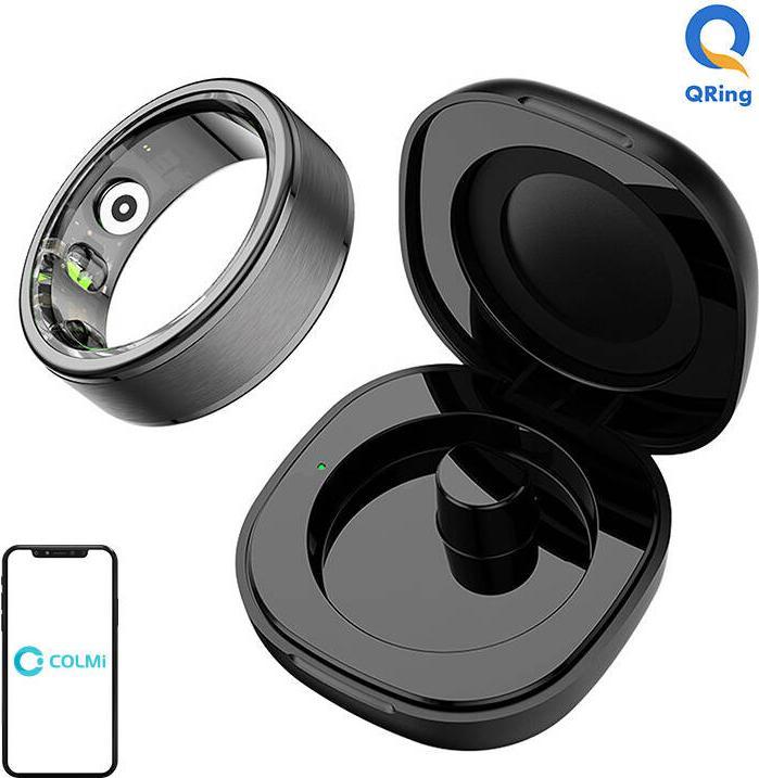 Colmi Smartring R03 19.8MM 10 (Black) (10, Schwarz)