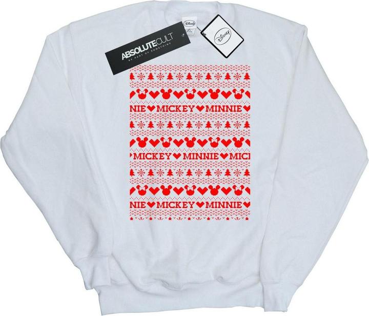 Produktbild Disney Mickey And Minnie Christmas Fair Isle Sweatshirt (M)