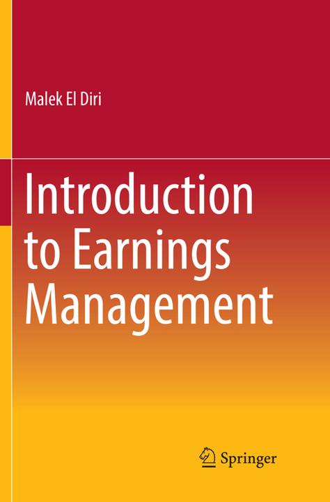 Immagine prodotto Introduction to Earnings Management (Olandese, Malek El Diri, 2018)